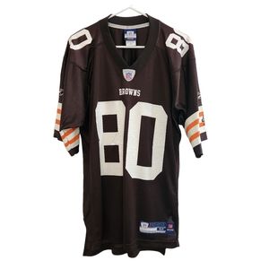 Reebok Vintage NFL Cleveland Browns Jersey #80 Terry Robiskie Size Medium